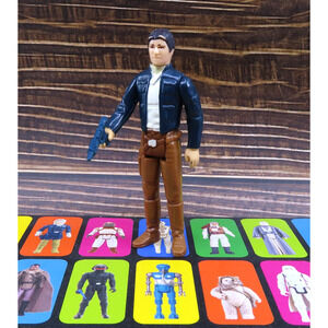 Vintage Star Wars Han Solo Bespin Outfit COMPLETE 1980 Kenner Action Figure